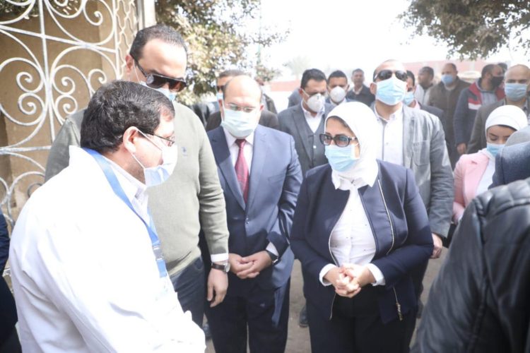 وزيرة الصحة