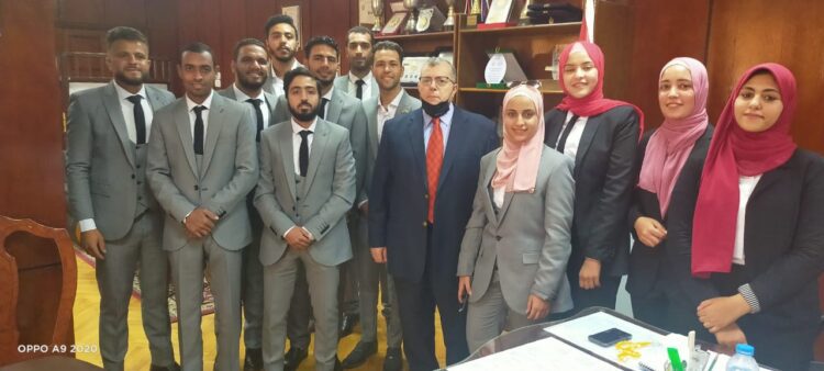 تنصيب اتحاد طلاب جامعة مدينة السادات