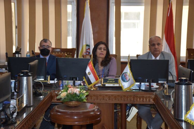 إجتماع مجلس الجامعة الدورى لجامعة مدينة السادات