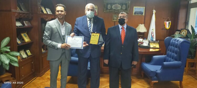 تنصيب اتحاد طلاب جامعة مدينة السادات١