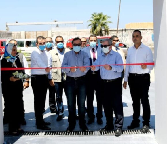 وزير البترول يفتتح محطة تموين السيارات بالوقود بمنطقة المكس بالاسكندرية