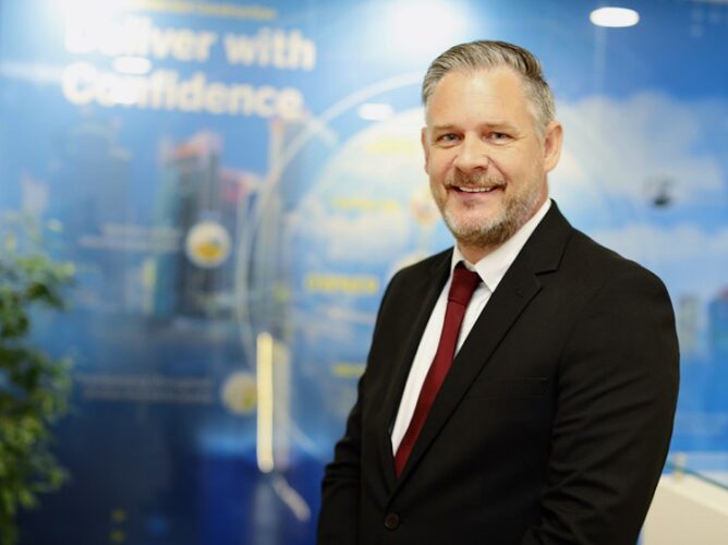 Paul Wallett Regional Director of Trimble Solutions Middle East and India