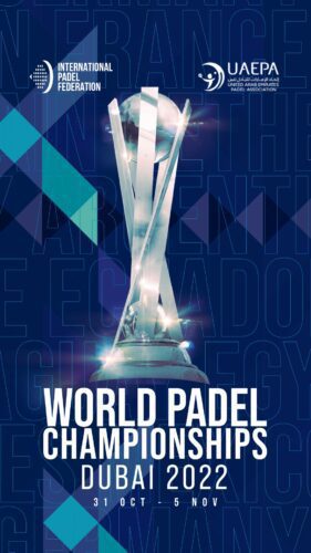 Dubai World Padel Championship 2022 to be held from October 31 to November 5 at Dubai Duty Free Tennis Stadium