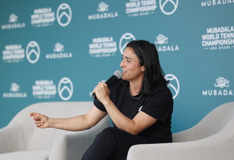 Reigning MWTC champion Ons Jabeur shared insights in fun fan QA session on Day 2 of the Mubadala World Tennis Championship