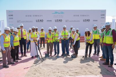 وضع حجر الأساس لأعمال تطوير إطلالات الجبيل