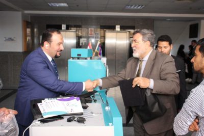 المهندس أحمد الشرقاوي والدكتور ايمن نور الدين