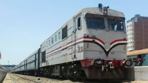 حادث قطار بالسنطة