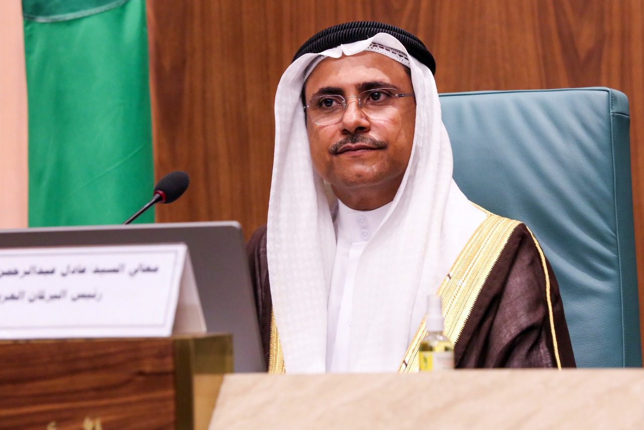 صاحب المعالي السيد عادل بن عبدالرحمن العسومي رئيس البرلمان العربي 1