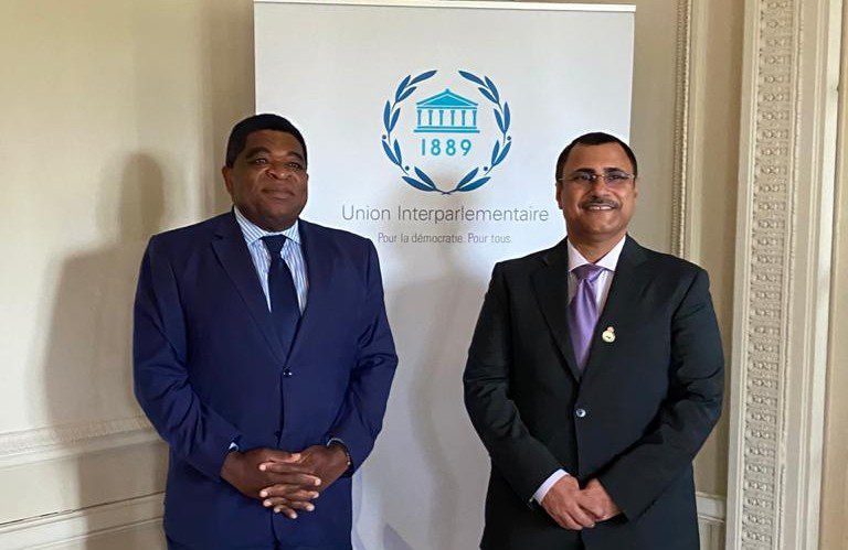 مباحثات بناءة ومثمرة لرئيس البرلمان العربي مع الأمين العام للاتحاد البرلماني الدولي