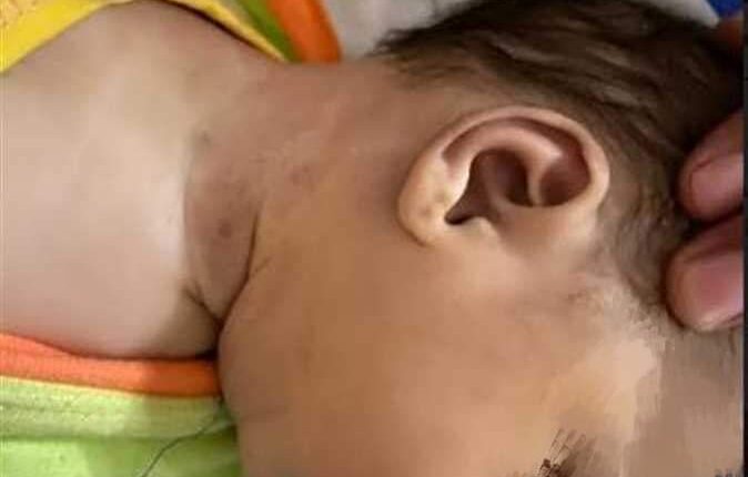 عقب قتله لطفل زوجته الرضيع