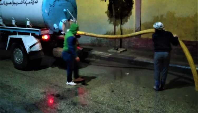 ٤٩٤ معدة شفط مياه الأمطار لمواجهة الطقس السيئ بالغربية