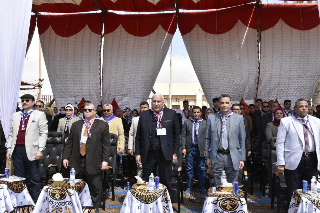 احتفالات جامعه مدينة السادات بعيدها القومي الثامن  رئيس الجامعة  يشهد مهرجان الجواله