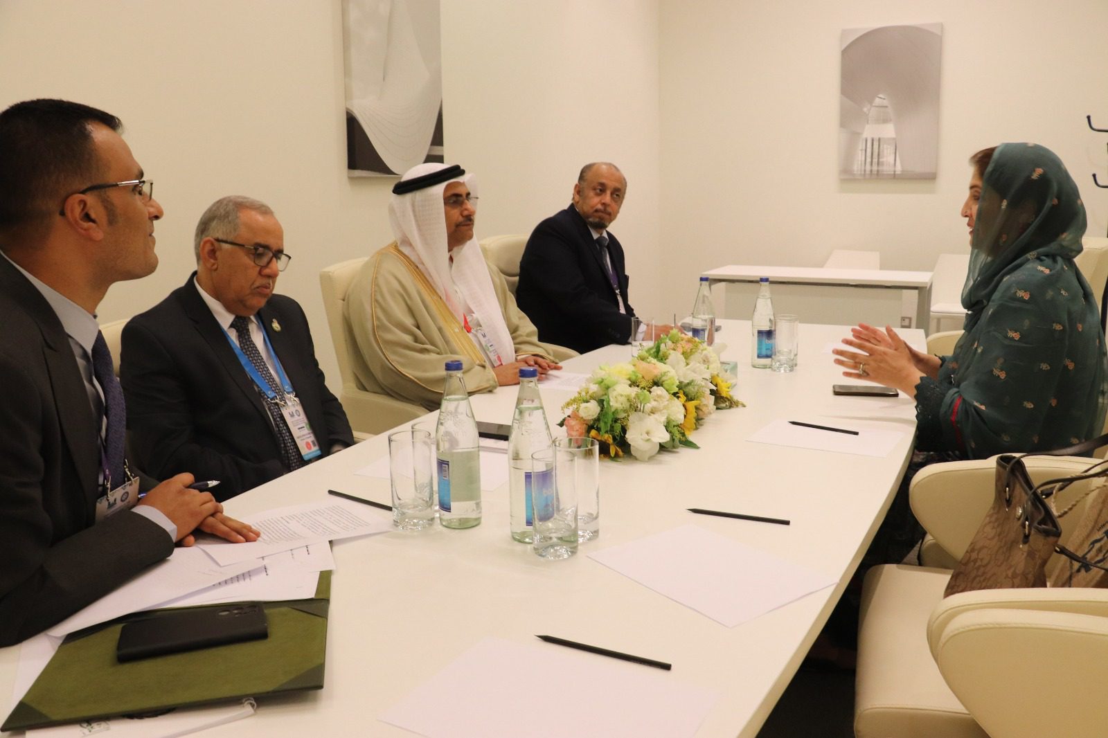 العسومي يبحث مع الأمين العام للمؤتمر الدولي للبرلمانيين سبل تنفيذ الشراكة مع البرلمان العربي