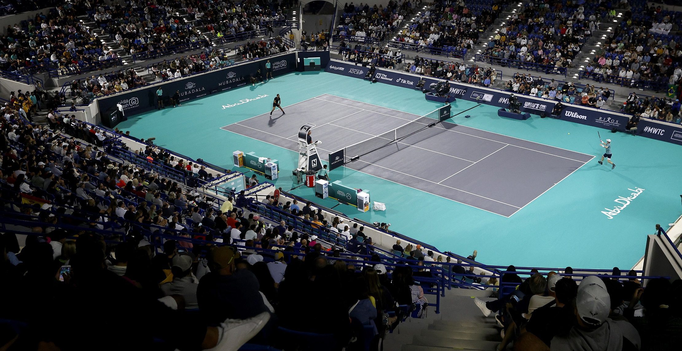 Mubadala World Tennis Championship will take place from 16 18 December at the International Tennis Centre at Zayed Sports City Abu Dhabi