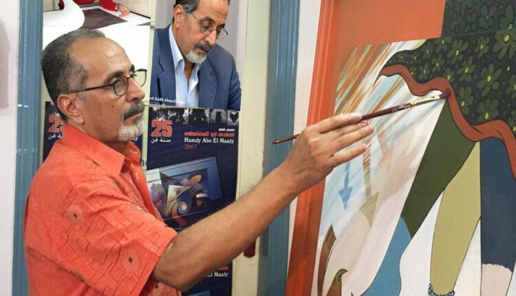 "روحانيات بصرية" معرض للفنان حمدي أبوالمعاطي