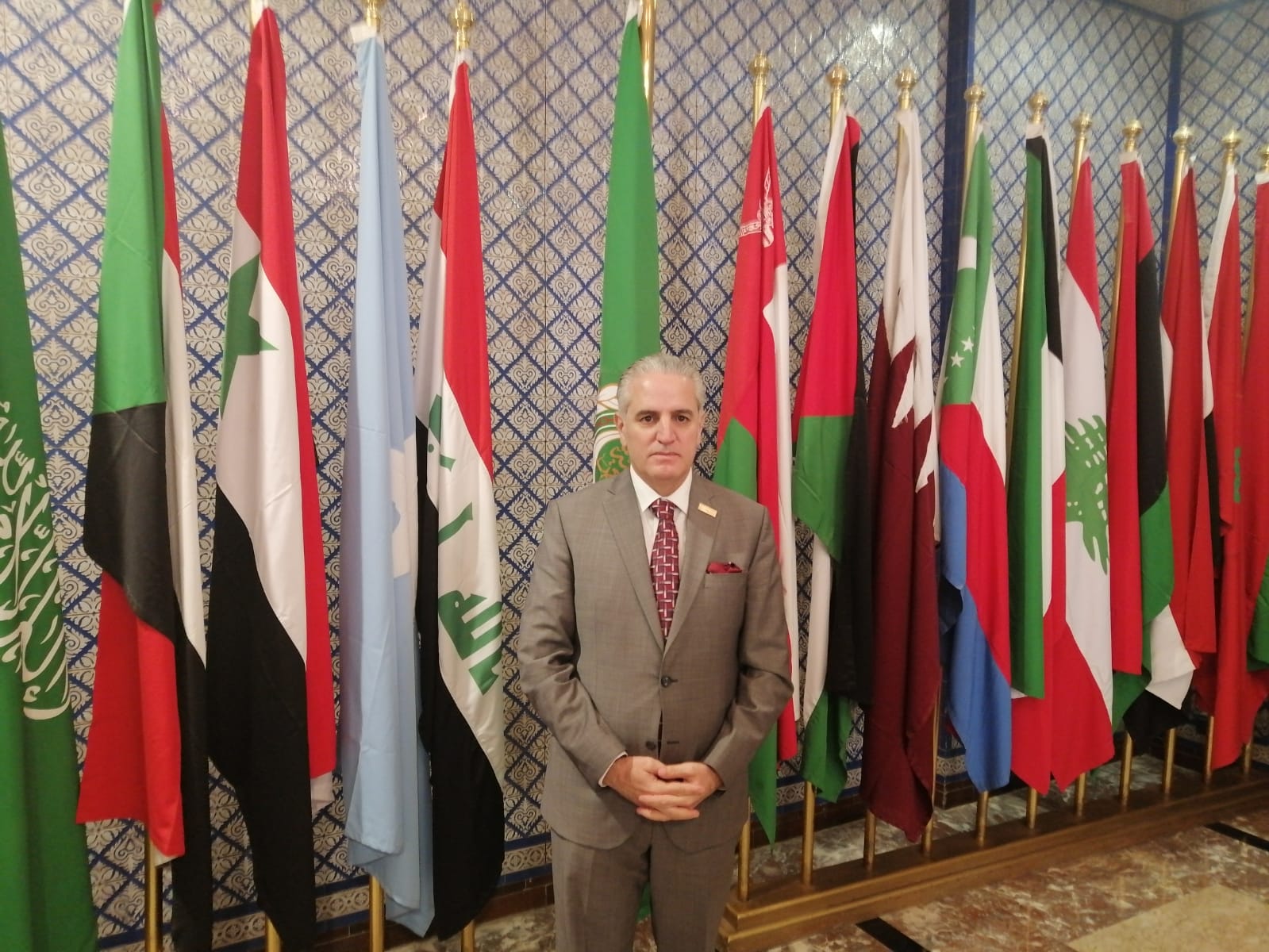 سعادة محمود يوسف الجراح أمين عام الاتحاد العربي للمعارض والمؤتمرات الدولية