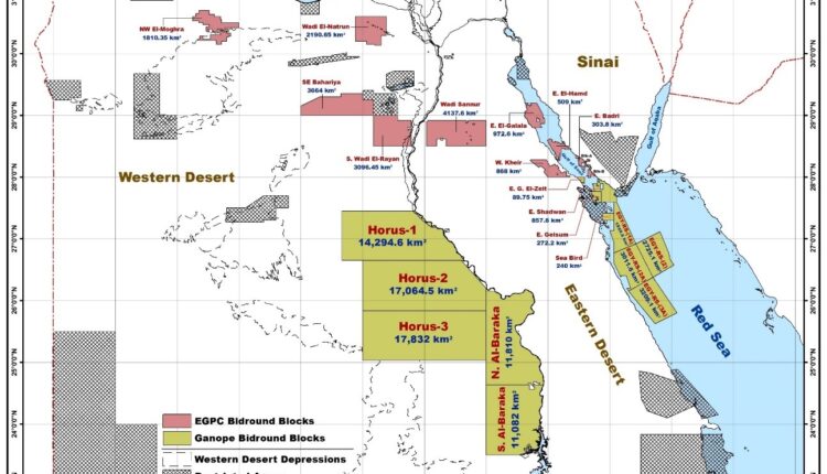 مصر تطرح مزايدة عالمية جديدة للبحث والاستكشاف في 23 منطقة