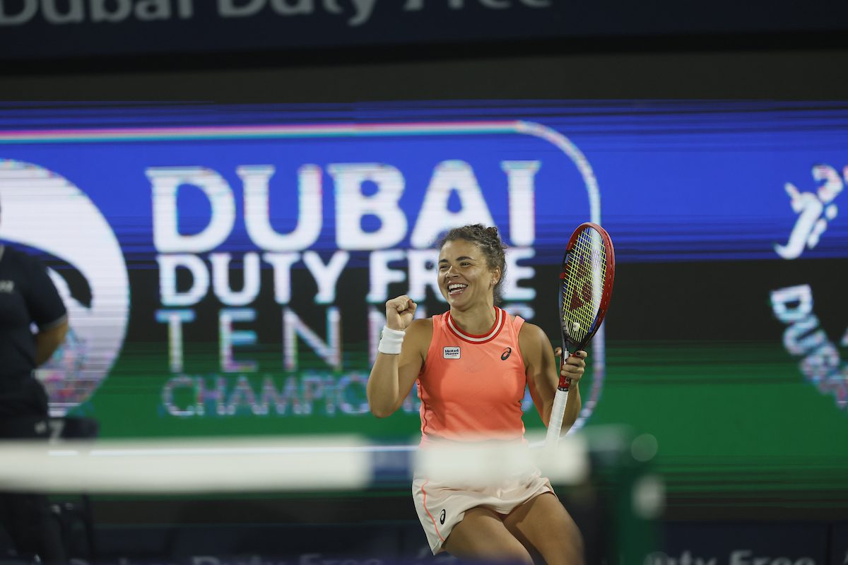 Jasmine Paolini beats Anna Kalinskaya to win womens singles title at the 2024 Dubai Duty Free Tennis Championships