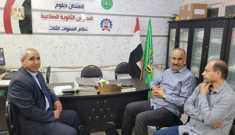 كنترول لجنة النظام والمراقبة لامتحان دبلوم المدارس الثانوية الصناعية نظام الثلاث سنوات قطاع قويسنا خليه نحل