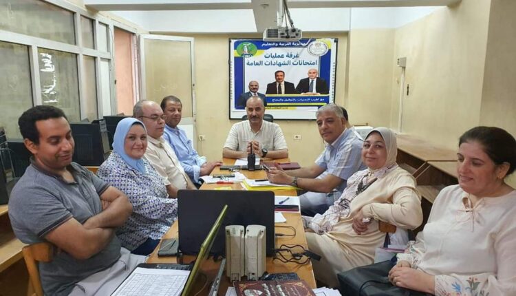 تعرف علي جهود نعليم المنوفية لانتظام امتحانات الثانوية العامة اليوم السبت 13- 7