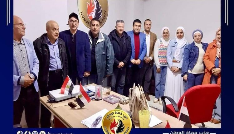 اجتماع تنظيمي لأمانة مركز منوف بحزب حماة الوطن بمحافظة المنوفية