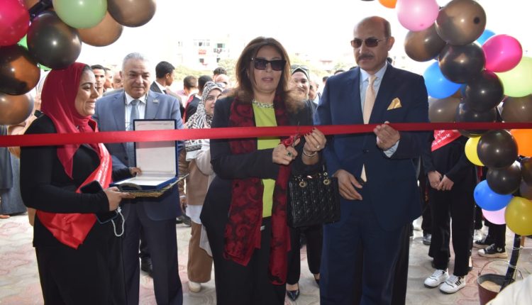 افتتاح معرض جامعة مدينة السادات السابع للكتاب لعام 2024..