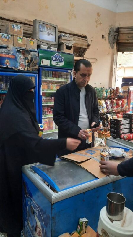 المنوفية ضبط ٨٤٠ عبوة من المواد الغذائية منتهية الصلاحية بمركز الشهداء