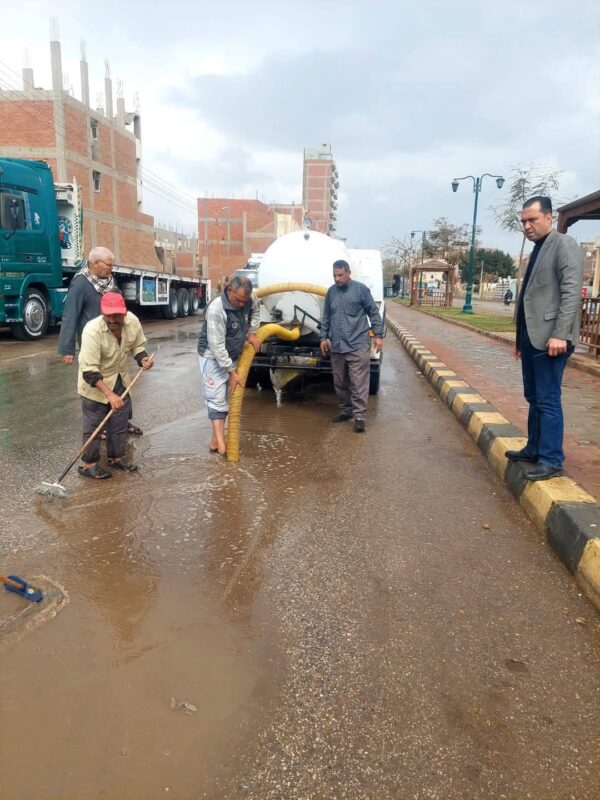 المنوفية تشهد سقوط امطار اليوم الأربعاء ٣ مارس