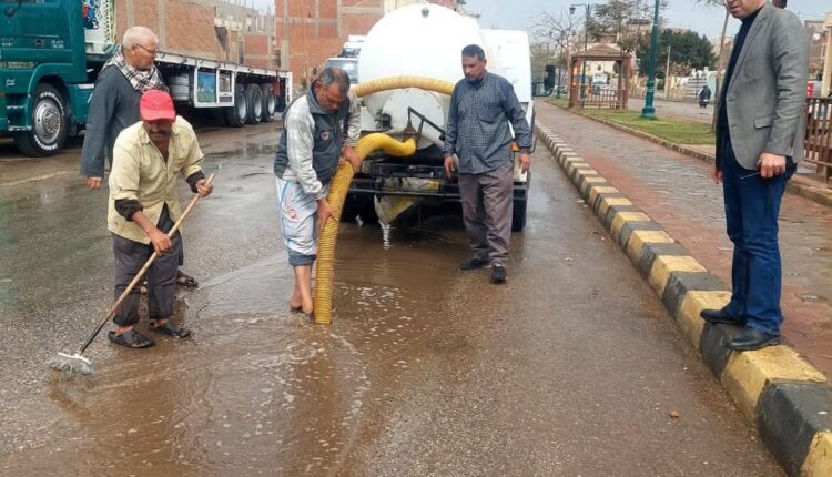 المنوفية تشهد سقوط امطار اليوم الأربعاء ٣ مارس