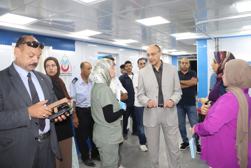 المنوفية: النعماني الاستقبال والرعايات المركزة بالمستشفيات الجامعية
