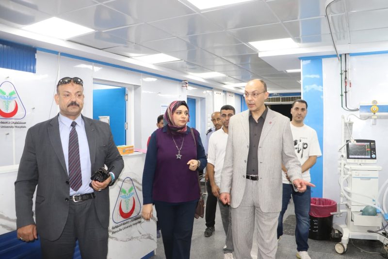 المنوفية: النعماني الاستقبال والرعايات المركزة بالمستشفيات الجامعية