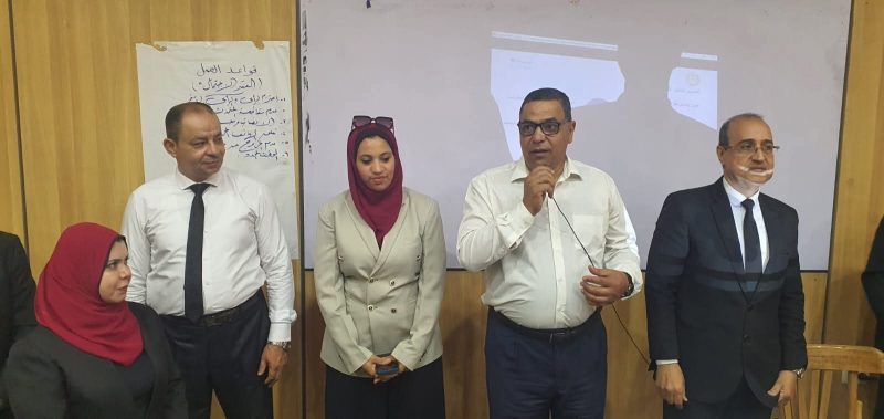 مدير تعليم المنوفية يحضر تدريب سفراء تطوير اللغة العربية بشبين الكوم