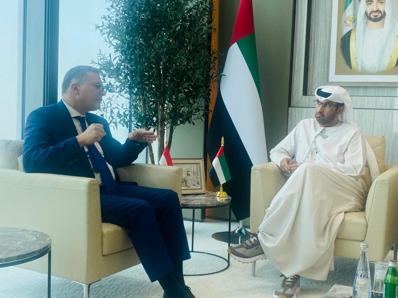 إلتقى اليوم السيد المهندس كريم بدوي وزير البترول والثروة المعدنية، بالسيد سلطان