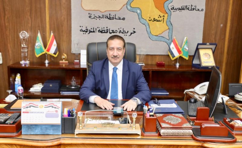 محافظ المنوفية يتابع أعمال الرصف والتطوير بمراكز الشهداء وأشمون وقويسنا وبركة السبع والباجور 